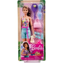 Barbie 'nin Spa Günü Bebekleri - Kumral HKT91