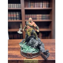 Craftel Tasarım God Of War - Kratos Diorama Aksiyon Figürü (11 Cm)