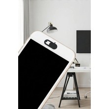 Happy Trend 3'lü Webcam Kapatıcı - Ultra Ince Sürgülü Kamera Gizlilik Kapağı - Laptop, Tablet, Telefon ve Pc Uyumlu Kamera Kapatıcı Seti (Siyah)