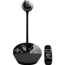 Happy Trend Logitech BCC950 Video Konferans Web Kamerası, Eller Serbest Konuşma Sistemi, Hd 1080P, 180°GÖRÜŞ Alanı, Geniş Bant Ses, Motorlu Kamera, Çok Yönlü Hoparlör, 1-4 Kişilik, Pc/mac Için, Siyah