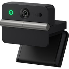 Happy Trend Obsbot Meet Flip 4K Katlanabilir Dizüstü Bilgisayar Kamerası, 1/2 Inç Sensörlü, Aı Framing ve Pdaf Otomatik Odaklama, Çift Mikrofon, Hareket Kontrolü, Aı Notes, Hdr, Güzellik Modu, Mac, Pc, Zoom