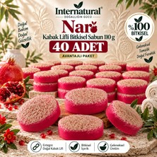Dermolive Internatural Nar Kabak Lifli Bitkisel Sabun 40'lı Paket (40 x 110 G)