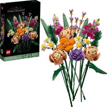 LEGO ® Botanicals Çiçek Buketi 10280 – Yetişkinler Için Yapay Çiçek Modeli Yapım Seti (756 Parça)