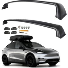 Tesla Model Y / Model Y Juniper Roof Rack Tavan Taşıyıcı Sistemi | Tavan Barı | Bisiklet, Kayak ve Bagaj Taşıyıcı