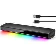 Happy Trend Bluetooth Masaüstü Oyuncu Hoparlörü - Bt 5.3 Bağlantı - Siyah