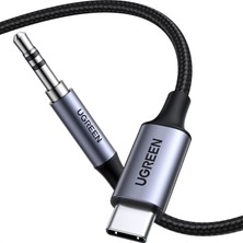 Happy Trend USB C Aux Kablosu 3.3ft Dac Tip C - 3,5 mm Kulaklık Ses Adaptörü Hi-Fi Stereo Erkek Araba Yardımcı iPhone 17 Pro Max 16 Pro 15 Galaxy S25 S24 Ultra A56 iPad Pixel 10/9 (1m) ile Uyumlu