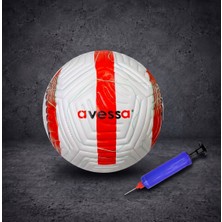 Muon Sports Çocuk ve Gençlere Özel Kaliteli Pompa Hediyeli  4 Astar Makine Dikişli O Desenli No:5 Futbol Topu