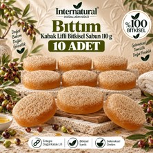 Dermolive Internatural Bıttım Kabak Lifli Bitkisel Sabun 10'lu Paket (10 x 110 G)