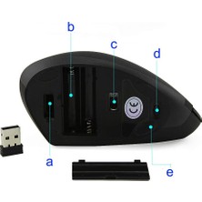 Happy Trend Kablosuz Ergonomik Dikey Mouse 800/1200/1600 Dpı