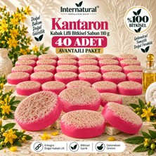 Dermolive Internatural Kantaron Kabak Lifli Bitkisel Sabun 40'lı Paket (40 x 110 G)
