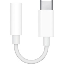 Happy Trend Apple MU7E2ZM/A Usb-C To 3.5mm Headphone Jack - Type C Aux Kulaklık Jakı Çevirici Adaptörü