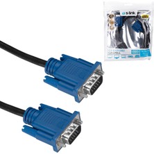 OEM FL0100 VGA Kablo 15 Pin Erkek Filtreli 1.5 Metre