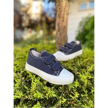 NeSe Shoes Keten Kız Çocuk Spor Ayakkabısı Sneaker — Lacivert