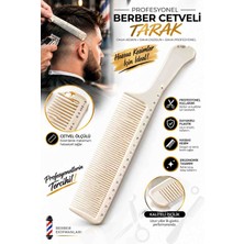 Smp Berber Saç Kesim Tarağı Cetvelli  Ölçü Kesim Tarak Salon