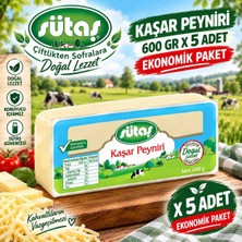 Sütaş Kaşar Peyniri 600 gr x 5 Adet