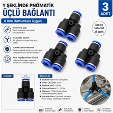 Firetech Epy8 Pnömatik Epy Dirsek 8 mm (3 Adet)