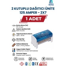 Sutem 2 Kutuplu Dağıtıcı Ünite 125 Amper 2x7 - 1 Adet