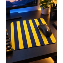 Miras Home Sarı Lacivert Mouse Pad Kaymaz Tabanlı