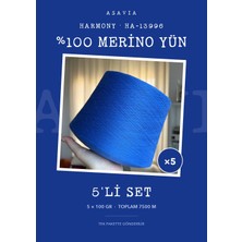 Lana Gatto Harmony Örgü Ipi 5'li Set 5 x 100 gr %100 Merino Yün – HA-13996