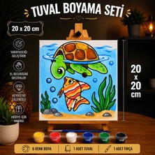 Mervin Store Çocuk & Yetişkin Tuval Boyama Seti