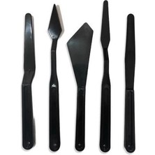 Mey İthalat Mey Ithalat® Rich Siyah Spatula Seti 5 Parça