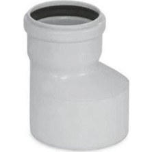 Mey İthalat Mey Ithalat® Pvc Atık Su Borusu Redüksiyon 125X110 mm 10 Adet