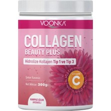 Voonka Collagen Beauty Plus Karpuz Çilek Aromalı Takviye Edici Gıda 300GR