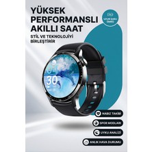 Tekvora Klasik Tasarım Akıllı Saat Gps Nfc Bluetooth Arama Nabız Uyku Adım Sayar