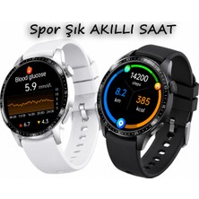 Tekvora Klasik Akıllı Saat Gps Nfc Sesli Görüşme Nabız Uyku Takibi Spor Modları