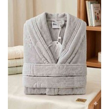 Özdilek Boy Marine Çocuk Bornoz 3/4 Yaş Gri