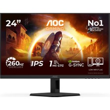 Aoc 24G4ZRE 23.8″ 260Hz 0.3ms Adaptive Sync Fhd Fast IPS Gaming Monitör