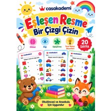     Casakademi Resimleri Eşleştirme Eğitici Etkinlik Seti