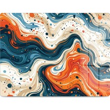 Reflexa Cam Kesme Tahtası Ebru Desenli Çok Amaçlı 40X30 cm