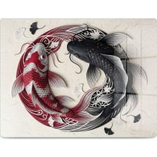 Reflexa Cam Kesme Tahtası Balık Desenli Çok Amaçlı 35 x 25 cm