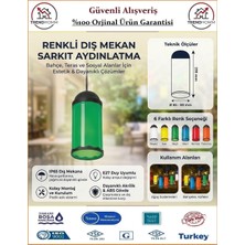 Trendhomm Ağaç Feneri - Dekoratif Bahçe Feneri - Su Geçirmez - Orjinal Ürün - Yeşil