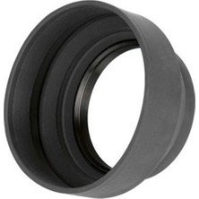 1001 72MM Üç Kademeli Kauçuk Parasoley, Lens Hood