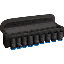 1001 9 x Pro Impact Lokma Anahtar Seti (31 x 28 Mm, Profesyonel Aksesuar Matkap ve Tornavida)
