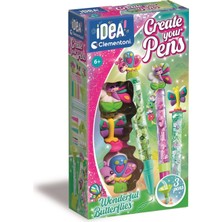 1001 Idea Kalem Tasarım Seti Kelebekler