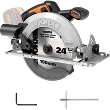 1001 WX520.9 20VOLT 190MM Kömürsüz Profesyonel Şarjlı Daire Testere (Akü Dahil Değildir)