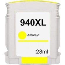 1001 Hp 940XL Muadil Sarı Kartuş Pro 8000 8500 C 4909 A 28 ml