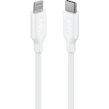 1001 Taks Usb-C - Lightning 120CM Hızlı Şarj/data Kablosu 5DK40
