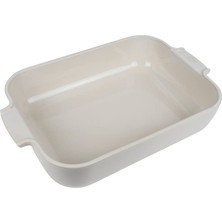 1001 Appolia Dikdörtgen Fırın Kabı Ekru 36 cm