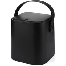 1001 Tutma Saplı Iç Kovalı Tezgah Üstü Mutfak Çöp Kovası, 4 Litre, Kilitli Kapak, Click Kapak, 2
