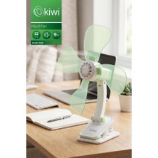1001 Kiwi Kfan 7604 Masaüstü Mini Vantilatör Yeşil