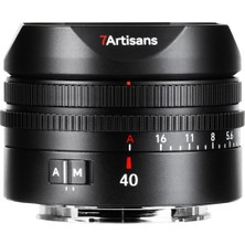 1001 Af 40 mm F2.5 Tam Format Objektif, E Mount Için, Hafif, 40 mm Günlük Objektif, Otomatik Odaklama