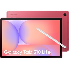 1001 Galaxy Tab S10 Lite, Wifi Android Tablet, 6gb Ram, 128GB Depolama Alanı, Mercan, 10.9 Inç, 90Hz E