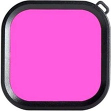 1001 Gopro Hero 8 Uyumlu Su Altı Dalış Filtresi Pembe