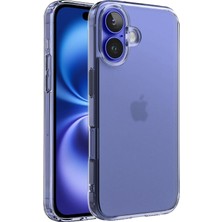 1001 iPhone 17 ile Uyumlu Supermatt Serisi Arkası Parmak Izi Tutmayan Sert Mat Polikarbonat Kenarları T