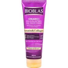 1001 Kolajen & Keratin Onarıcı Dolgunlaştırıcı Saç Bakım Kremi 250 ml – Ince ve Yıpranmış S