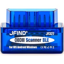 1001 JF327 Obdıı Scanner Çiftanakartlı 5.1 PIC18F25K80 Çipli Bluetooth Arıza Tespit Cihazı Ios/andro